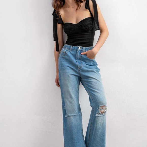 J.ING Breezy Days Black Tank Top - Picture 4 of 6